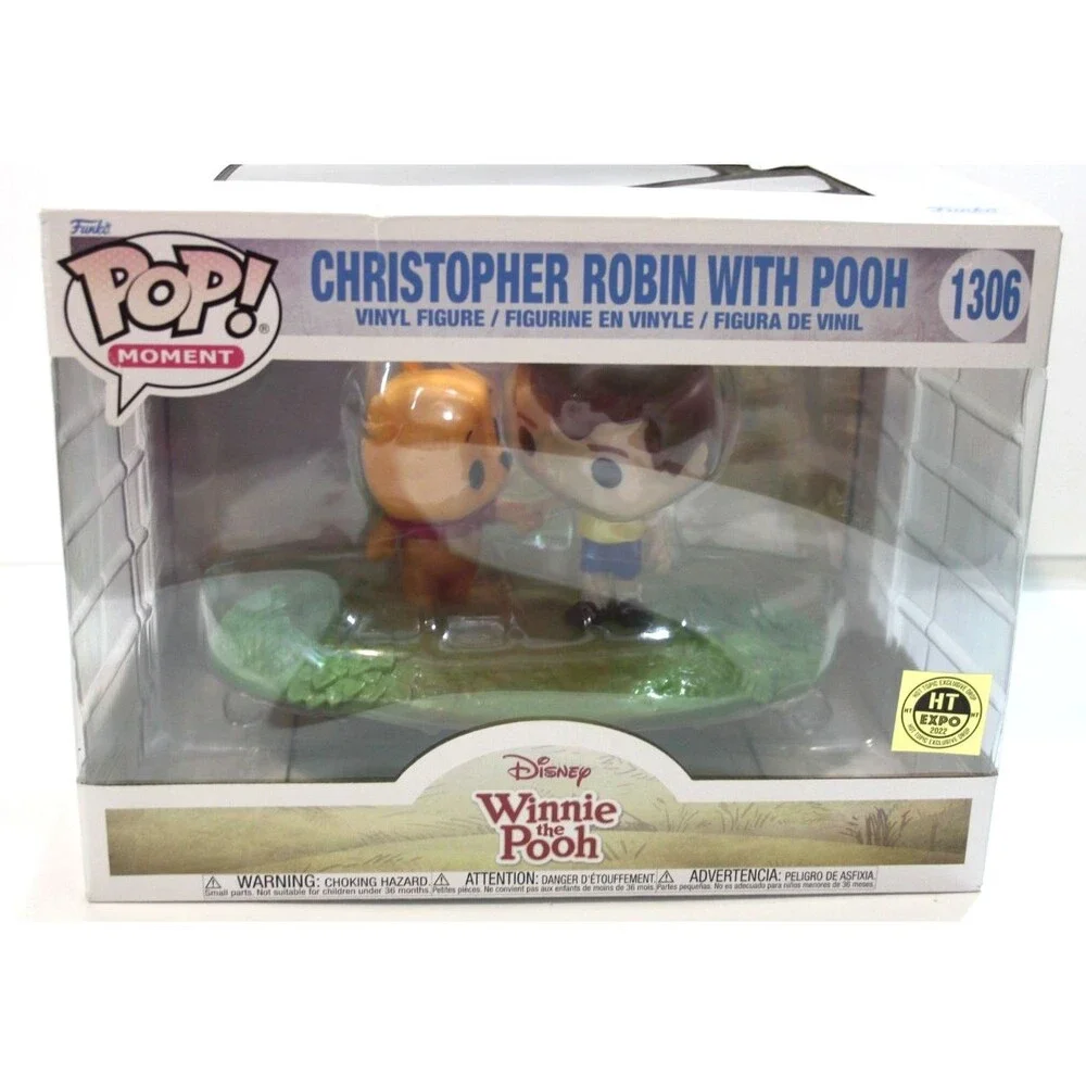 Funko Pop Moments Disney Christopher Robin Winnie Pooh Hot Topic Exclusive Fig